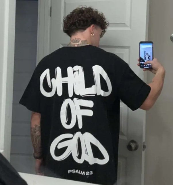 Camiseta Estampada 'Hijo de Dios'
