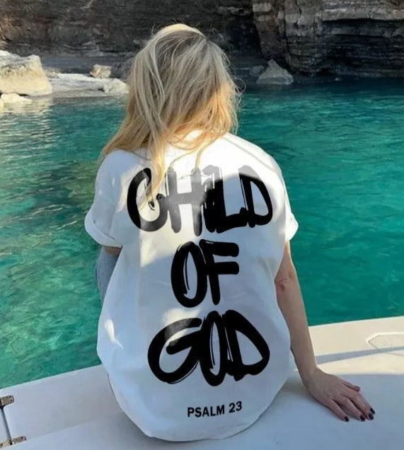 Camiseta Estampada 'Hijo de Dios'