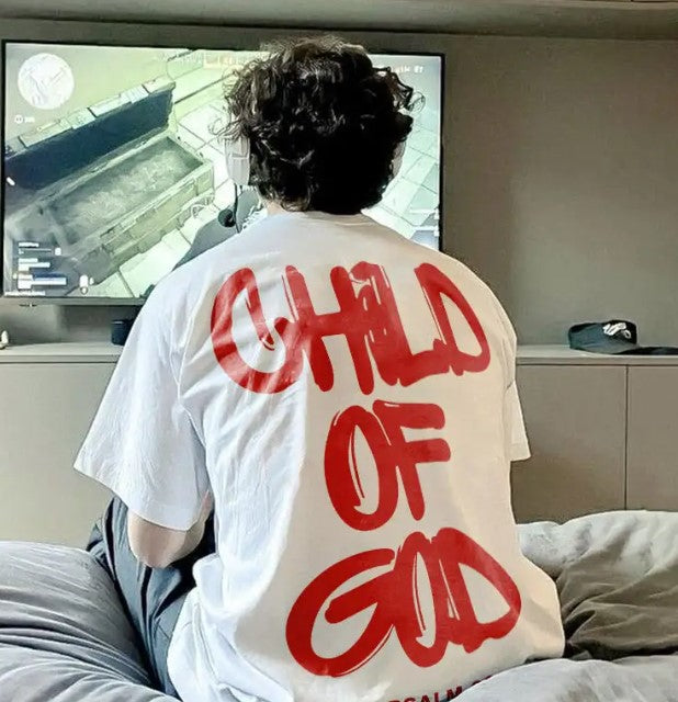 Camiseta Estampada 'Hijo de Dios'