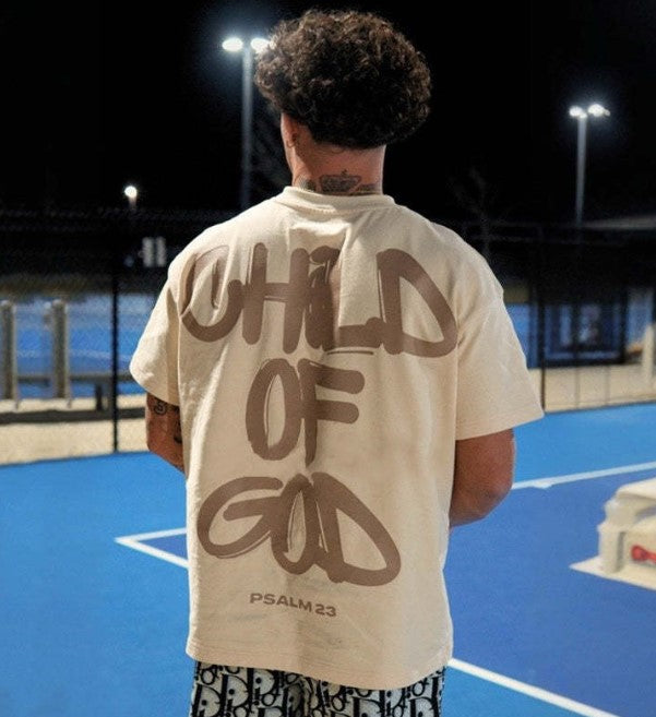 Camiseta Estampada 'Hijo de Dios'